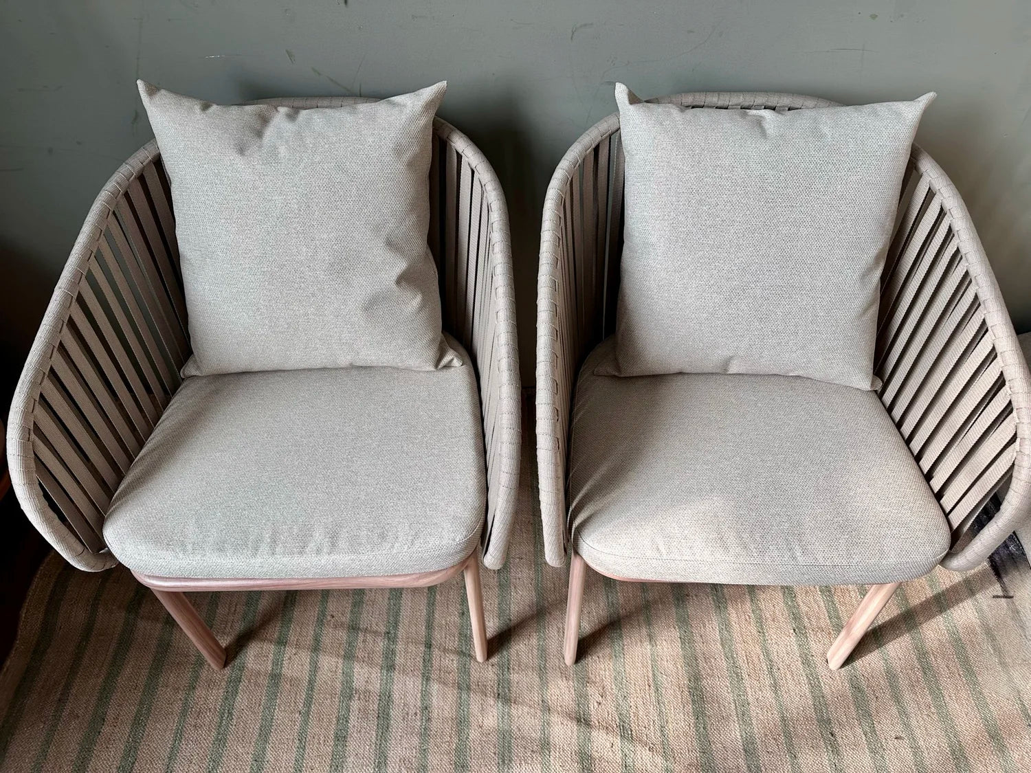 John Lewis — Flat Rope Garden Chairs