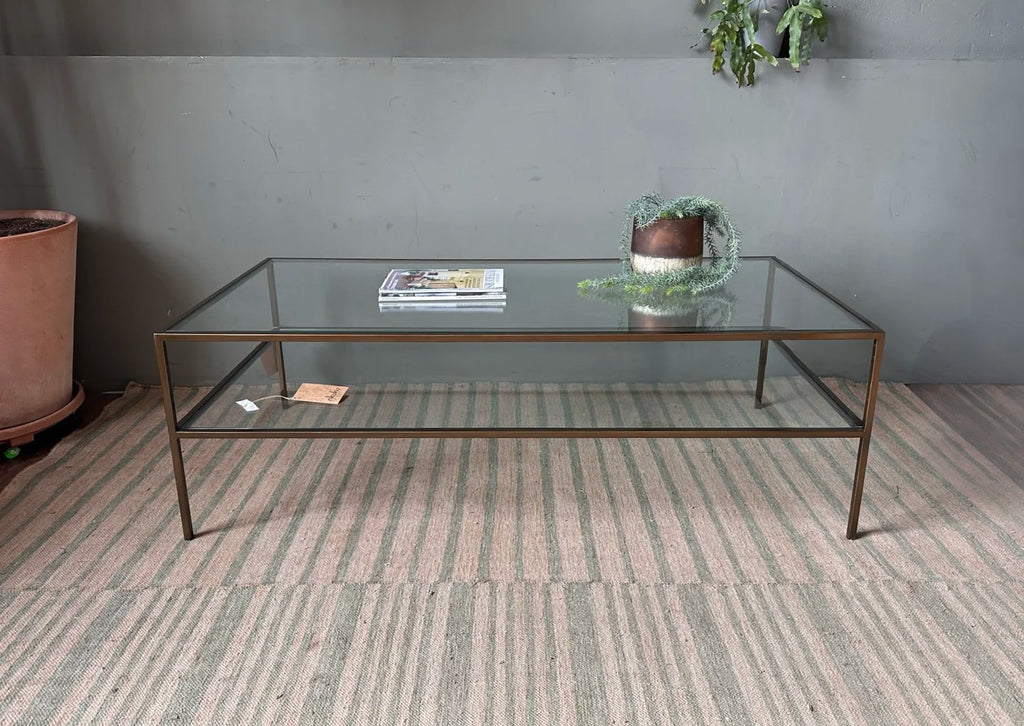 Nkuku — Iron and Glass Coffee Table