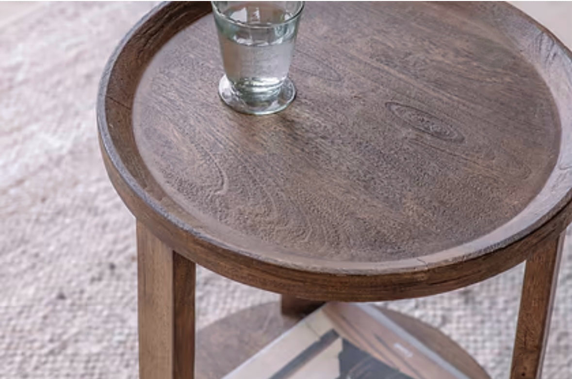 Triveni — Mango Wood Side Table