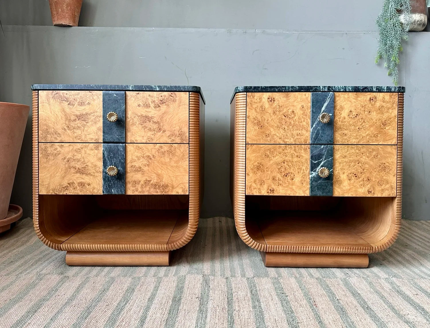 Soho Home — Pair of Basil Bedside Table