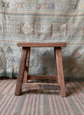 Nkuku — Ibo Reclaimed Wood Low Stool