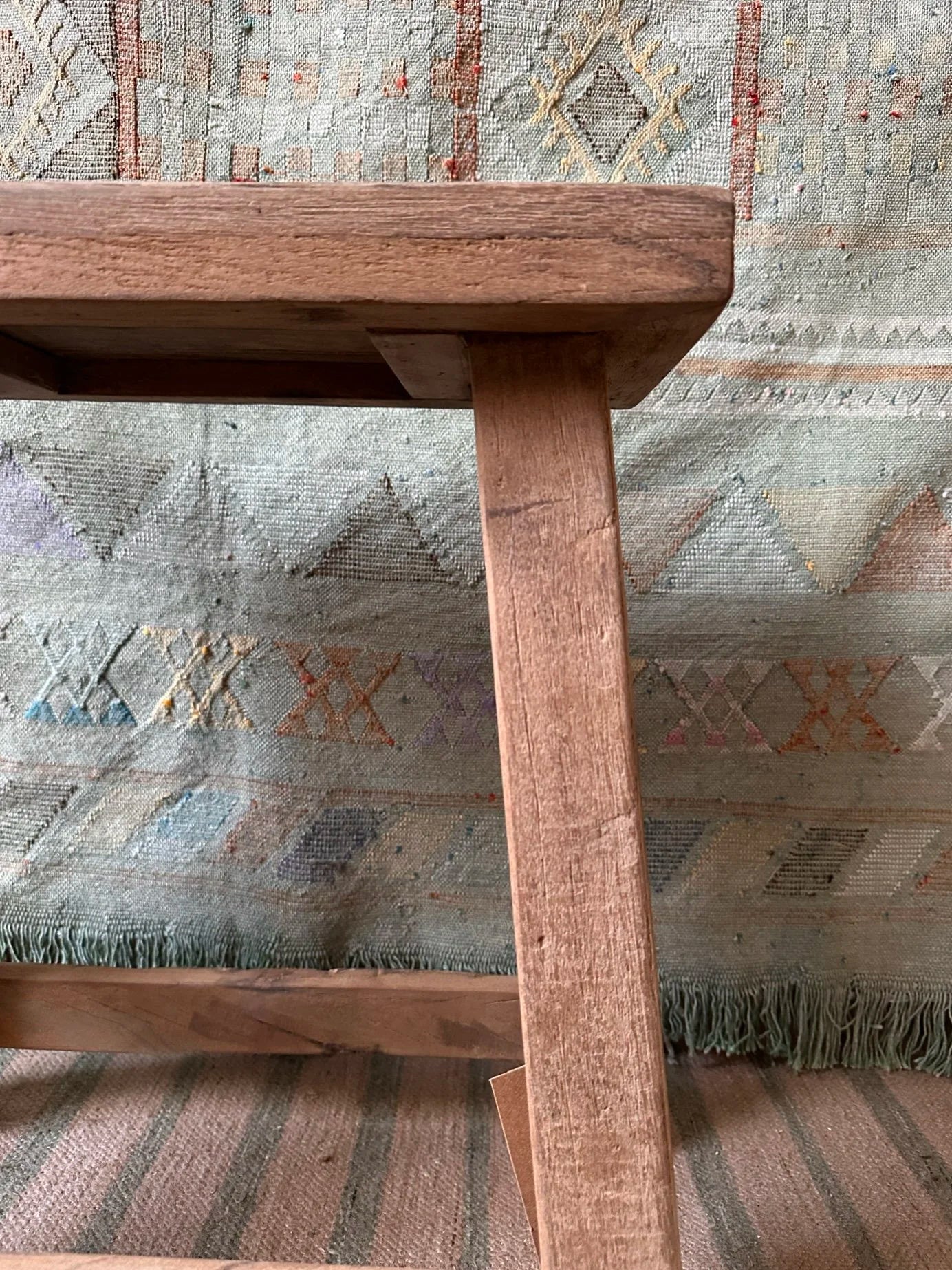 Nkuku — Ibo Reclaimed Wood Low Stool
