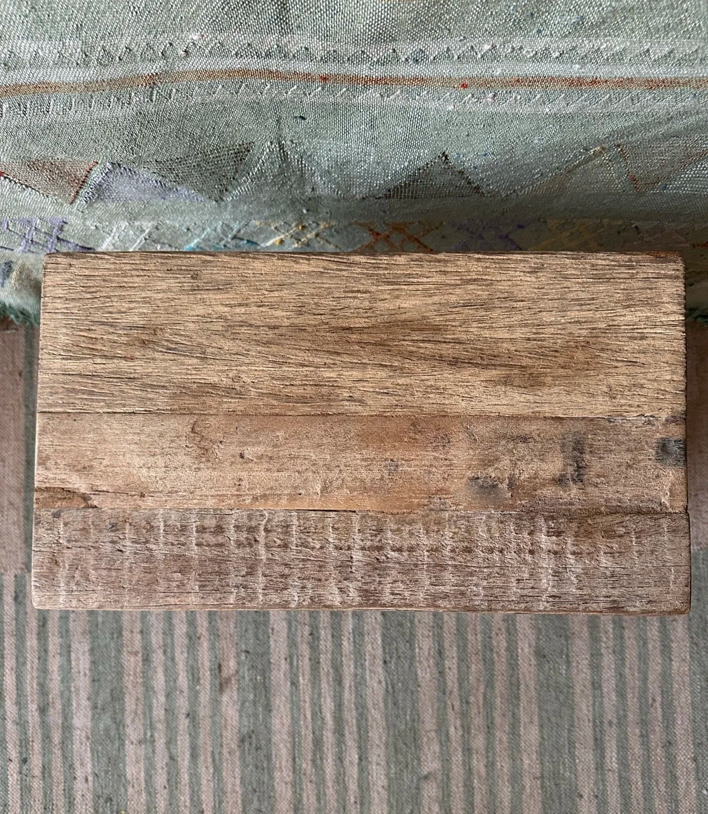Nkuku — Ibo Reclaimed Wood Low Stool