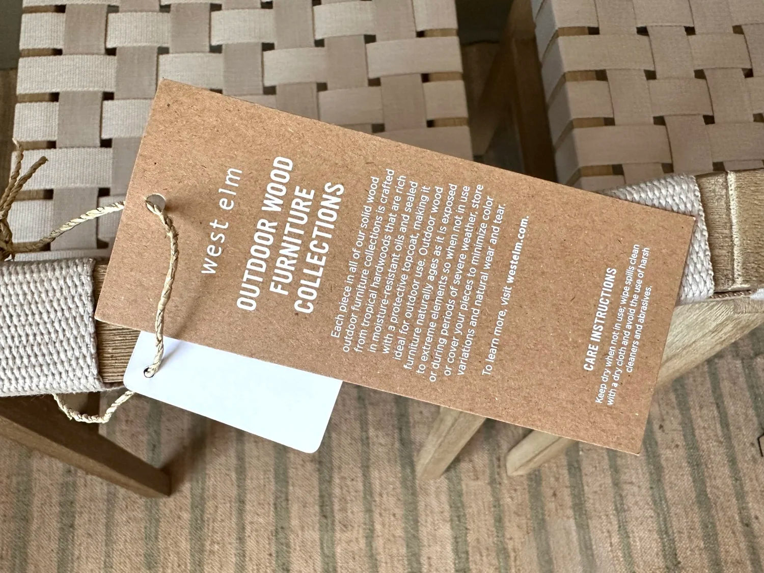 West Elm — Granada Garden Chairs