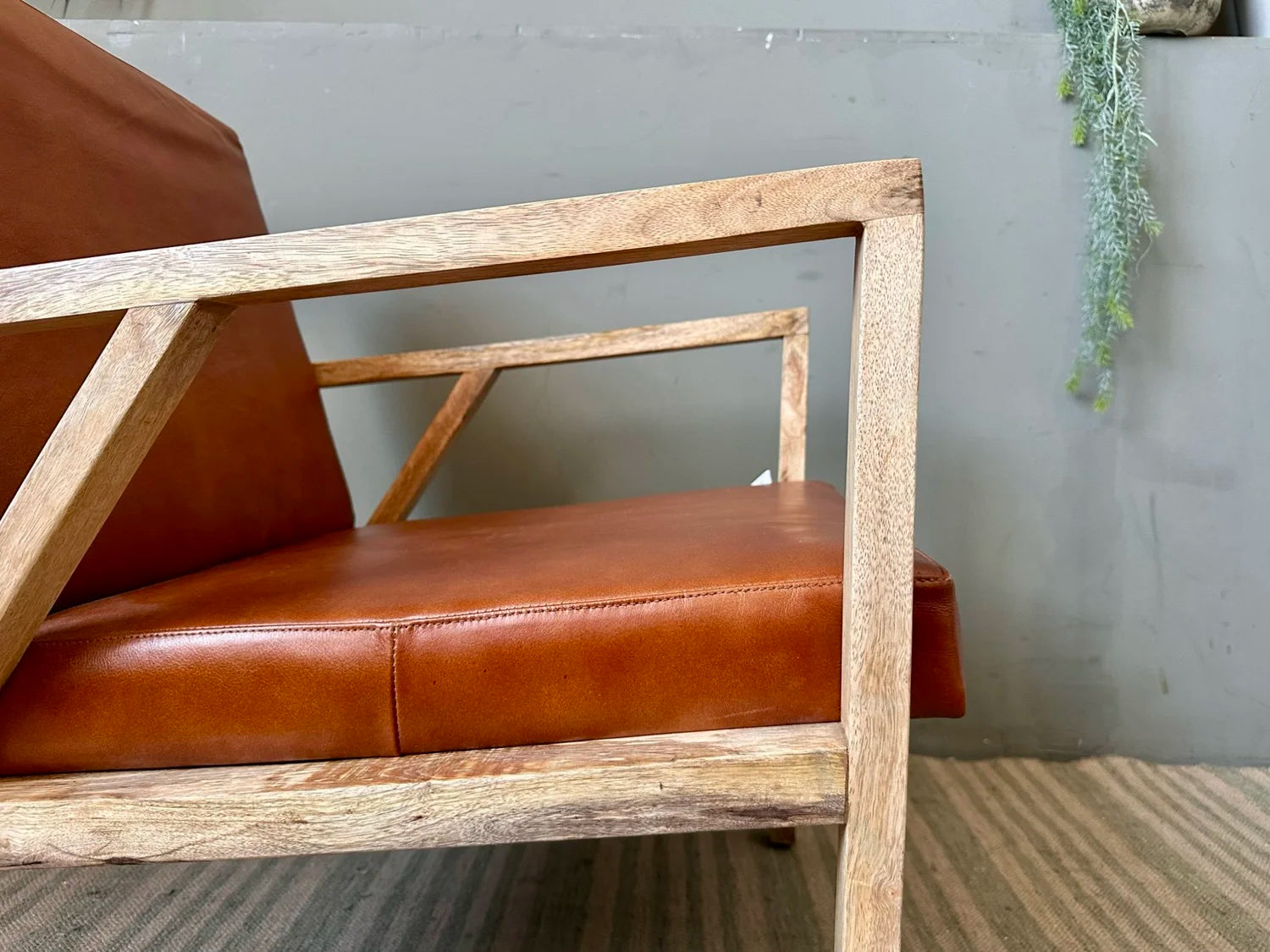 Nkuku — Bolpur Leather Chair