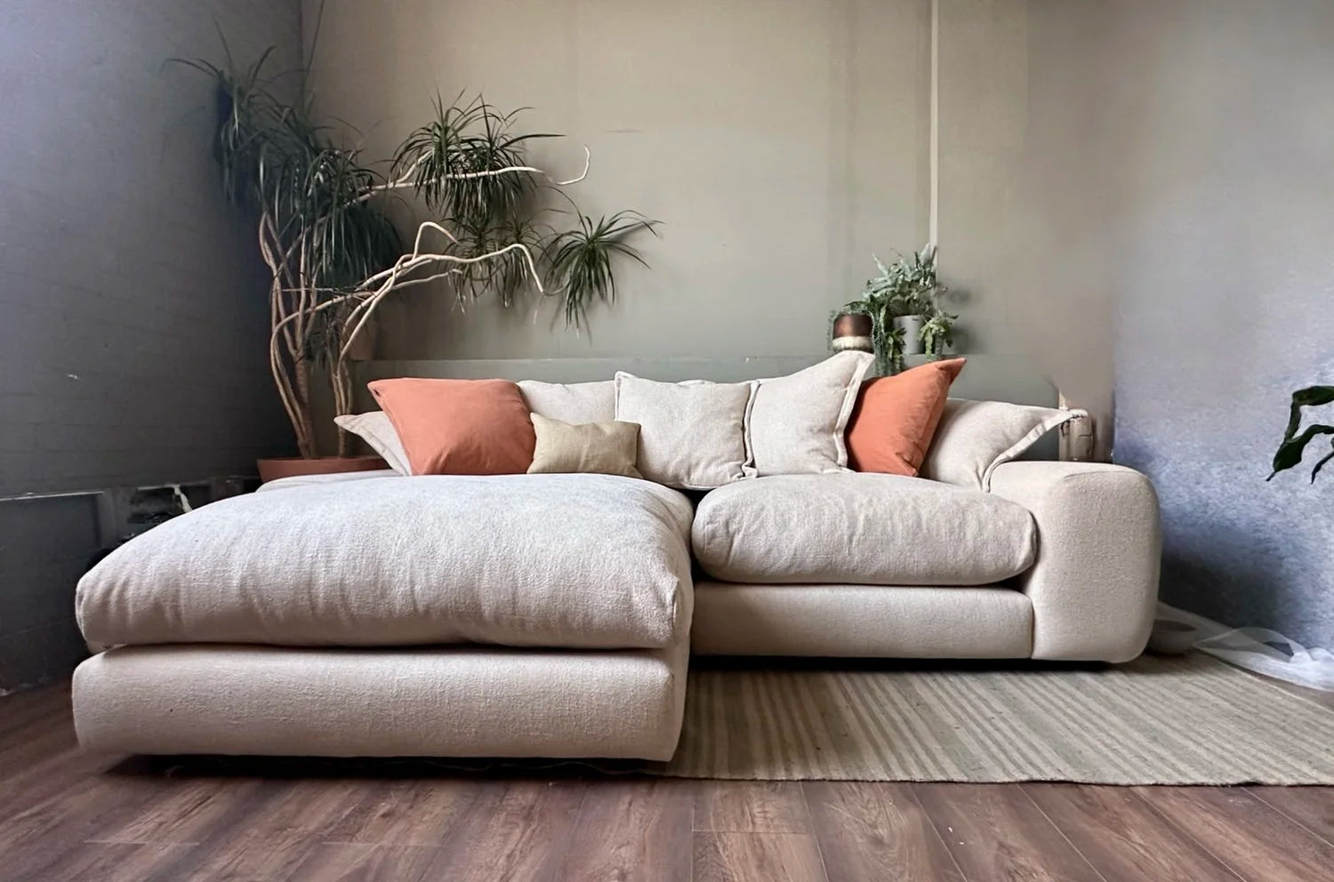 Loaf — Wodge Chaise Sofa Medium