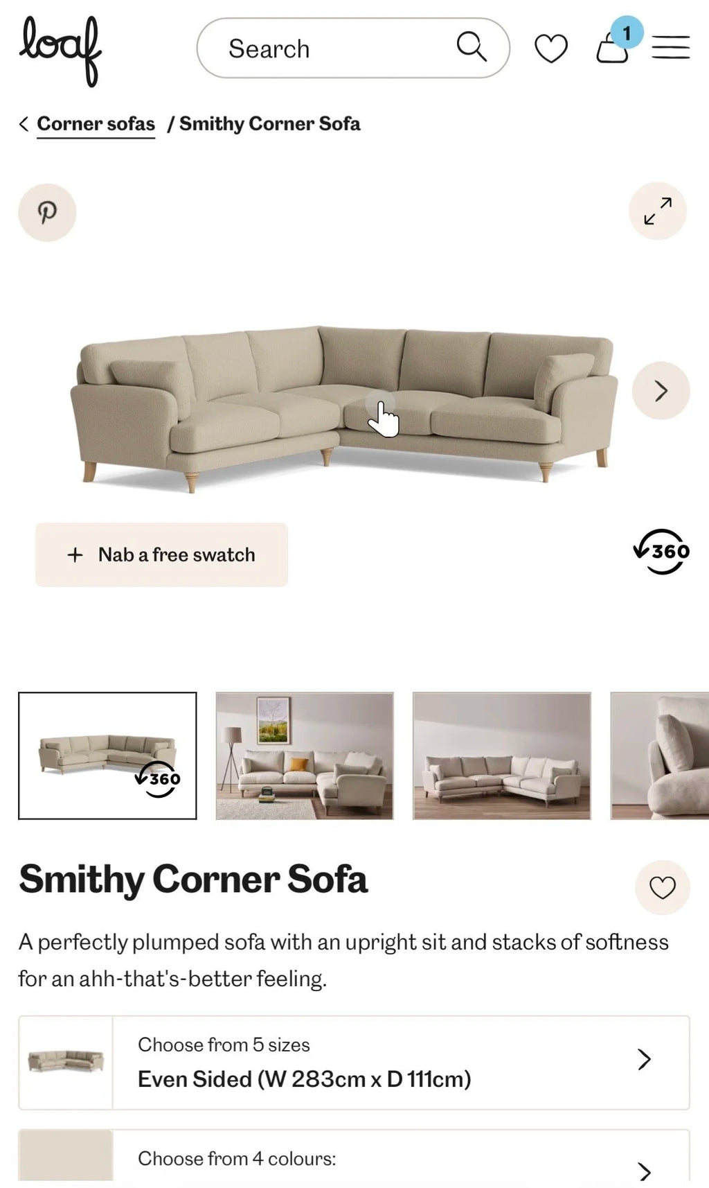 Loaf — Smithy Corner Sofa